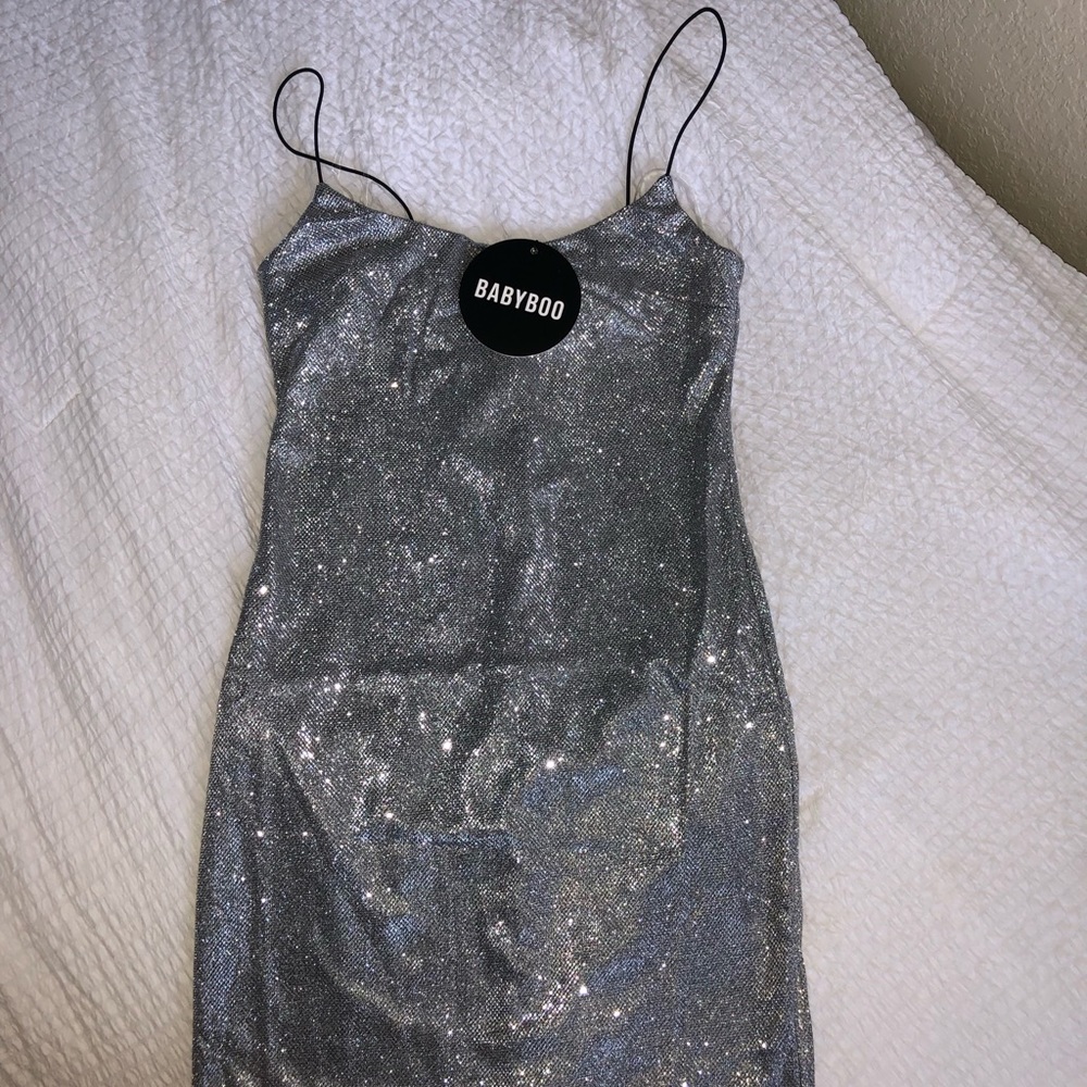 Silver Dress from BabyBoo Fashion!